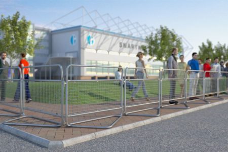 3D rendering of our Police Barriers