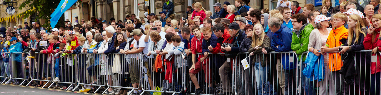 ZND SmartWeld Barriers deployed in Skipton for the Tour de France