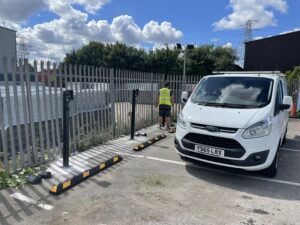 installation of charging points for cars